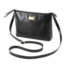 Bolsa Feminina de Couro Mariart 2190, Preto
