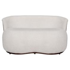 Namoradeira Beatriz Orgânica Boucle - 7 Decor - Estopar, Boucle Bege/C