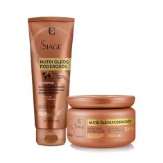 Kit Siàge Nutri Óleos Poderosos Shampoo + Máscara Capilar