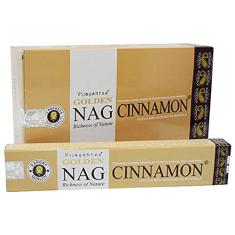 Incenso Indiano de Massala Golden Nag Cinnamon