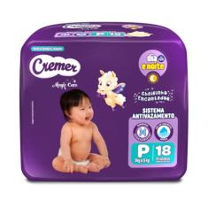 Fralda Cremer Jumbinho P 18 Unidades