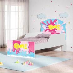 Mini Cama Slime Menina Com Colchão - Kids Mobili
