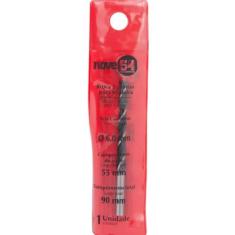 Broca Aço Carbono 3 Pontas 6mm - Nove54