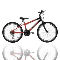 Bicicleta Infantil Aro 24 Athor Legacy 18v Masculina Mtb-Unissex
