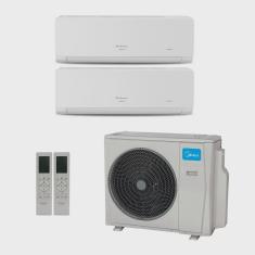 Ar-Condicionado Multi Split Inverter Springer Midea 27.000 (2x Evap hw 12.000) Quente/Frio 220V