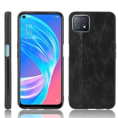 Capa adequada para Oppo A72 5G, capa de celular estilo couro, proteção robusta 360° protege seu telefone, capa de cor retrô para Oppo A72 5G