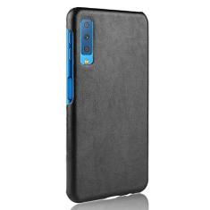 Capa para Samsung Galaxy A7 2018/ A750, capa para celular Rugged Shield 360° Proteja seu telefone Capa de couro granulado para Samsung Galaxy A7 2018/ A750