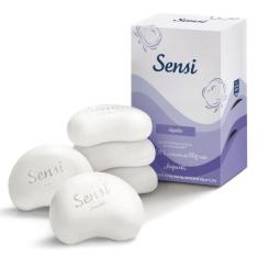 Jequiti Sensi Sabonete Hidratante em Barra Algodão 5x80g