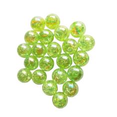 60 peças de contas de cristal acrílico coloridas de 16 mm pingentes redondos de contas de vidro para fazer joias, pulseiras, brincos, colar, adultos, contas, artesanato, artesanato, enfeite de Natal,