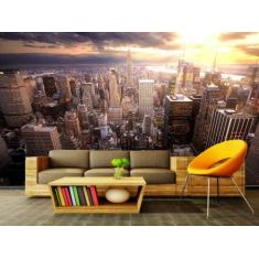 Papel de Parede Paisagens Cidade 77 - 1,00 X 1,00 - Voce Decorando