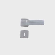 Fechadura para Porta de Quarto Interna com Roseta Capri 40mm mgm