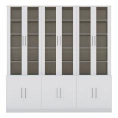 Estante de Livros 12 Portas Foscarini Branco