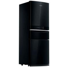 Geladeira Brastemp Inverse 3 Frost Free BRY59CE com Freezer Control Pro 419 L – Preta 