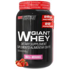 Giant Whey 900g - Bodybuilders,  Morango