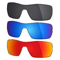 3 pares de lentes polarizadas de substituição Mryok para óculos de sol Oakley Offshoot – Opções