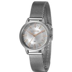 Relogio Prateado Lince Feminino Lrm4678L S1Sx