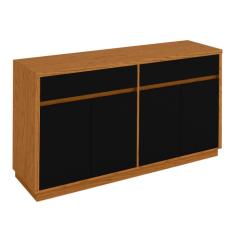 Buffet Ana 4 PT Preto e Ipê