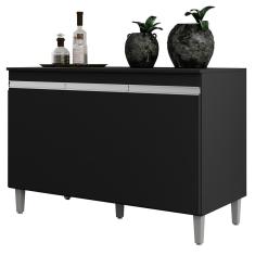 Balcão Pia Manu 120cm com Tampo MDP - AJL Móveis