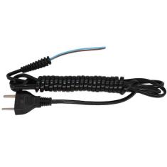 Cabo Com Luvas Prancha Chapinha Taiff 2X0,75 Preto