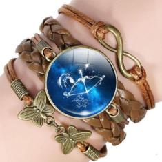 Pulseira Personalizada Do Signo De Libra Da Astrologia - RecantoAstral