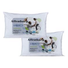 Kit 2 Travesseiros Liberty 50x70cm 180 Fios Altenburg Macio