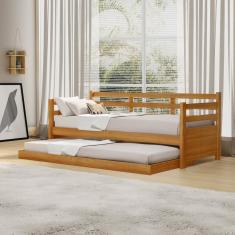 Sofá Cama Bicama Solteiro Enjoy Imbuia