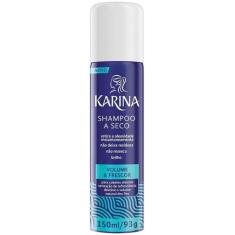 Karina Shampoo A Seco Volume E Frescor 150Ml Verde