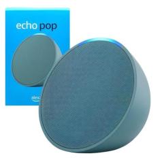 Echo Pop Alexa Smart Speaker com Alexa  Assistente Virtual, Bluetooth 