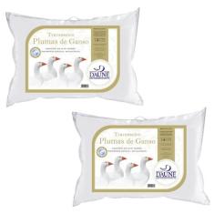 Kit de 2 Travesseiro 100% Plumas - Daune