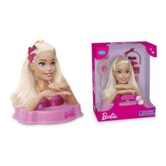 Boneca Barbie Busto Styling Head Core Com Frases Pupee 1291