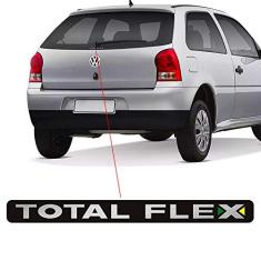 Adesivo Total Flex Volkswagen Gol G4 Vidro Emblema Traseiro