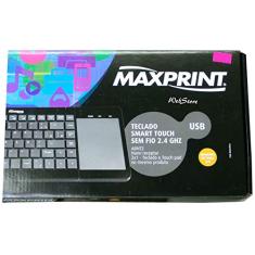 Teclado Smart Touch sem Fio, Maxprint