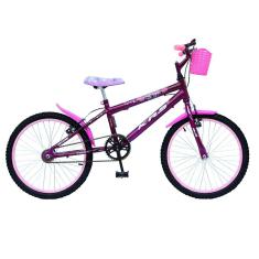 Bicicleta Infantil Aro 20 Passeio Menina-Unissex