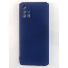 Capa Capinha para sumsung Galaxy a71 Silicone Aveludada Premium - sem,