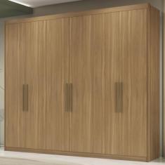 Guarda Roupa Casal 6 Portas 267cm 63370 Sumatra Amendola Touch Demobile