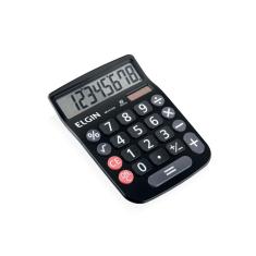 Calculadora De Mesa Mv-4133 8 Dígitos Grandes E Célula Solar