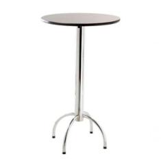 Mesa Bistrô Para Escritório Home Office Linha Pratto Cinza - DESIGN OF