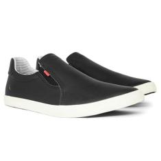 Tênis Reserva Go Lapa Slip On Couro Elástico Casual Calce Fácil Confor