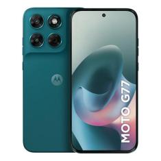 Smartphone Motorola Moto G77 5G 256GB - Verde Escuro, 24GB (8GB RAM + 