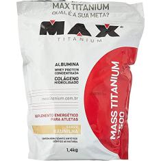 Mass Titanium 17500-1400 G Refil Baunilha, Max Titanium