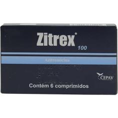 Zitrex 100mg - 6 comprimidos