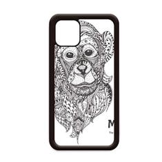 Capa com imagem de animal de boca grande macaco para iPhone 11 Pro Max para Apple Mobile Case Shell