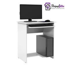 Escrivaninha Office Mesa De Computador Com Suporte De Teclado E Pratel
