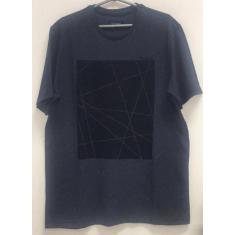 Camiseta Pierre Cardin Com Silk Craquelado Masculina - 42750