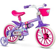 Bicicleta para Menina Aro 12 Violet Nathor