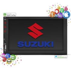 Central Multimidia 2 Din Mp5 Carplay Android Auto Wifi Suzuki - First 