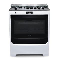 Fogão Consul 5 bocas branco com duplachama e timer digital - CFS5QAB, 