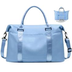 Bolsa esportiva de viagem, bolsa de viagem de fim de semana masculina pequena bolsa de ginástica para mulheres, bolsa hospitalar para trabalho de parto e parto, bolsa de bagagem noturna com manga de