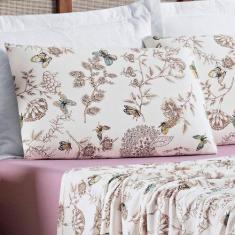 Jogo De Cama Malha King Quality 04 Peças - Butterfly - BIA ENXOVAIS