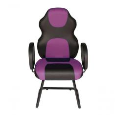 Cadeira Gamer Interlocutor Linha Gamer Racing Roxo